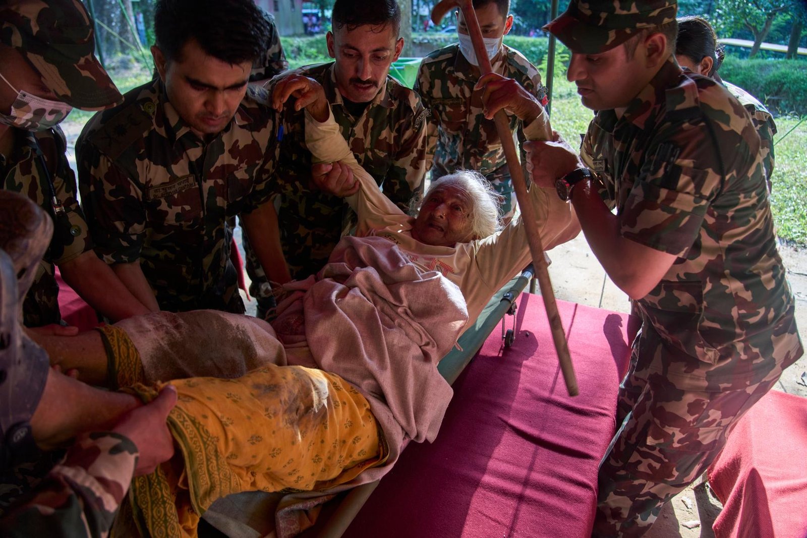 Emergency response in Nepal