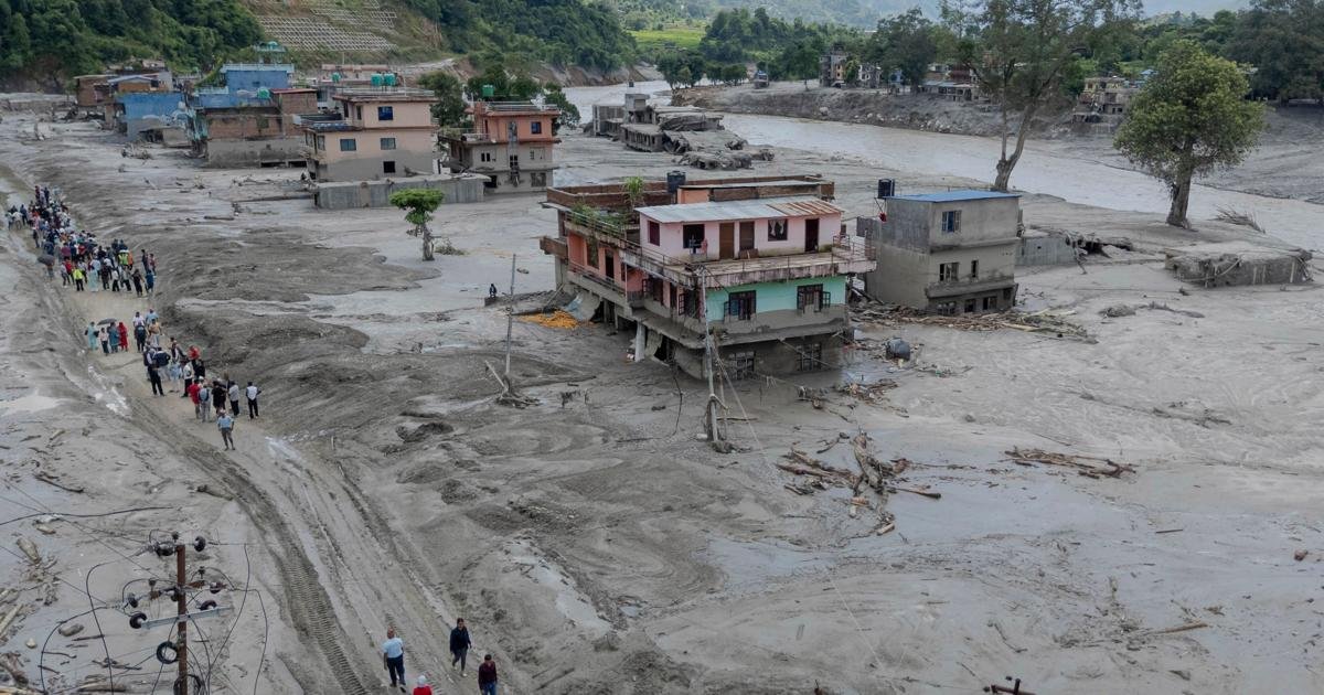 Relief assistance in Nepal